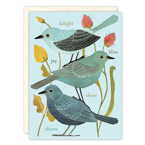 Three Birds Card