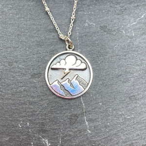 Thunder Mountain pendant necklace