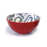 "Transforming Eagle" Porcelain Art Bowl