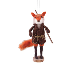 Traveling Fox Ornament