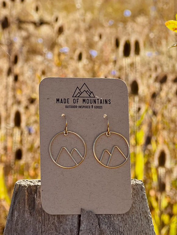 Twin Peaks Dangle Earrings