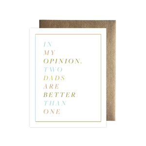 Two Dads | Greeting Card