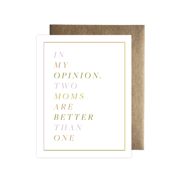 Two Moms | Greeting Card