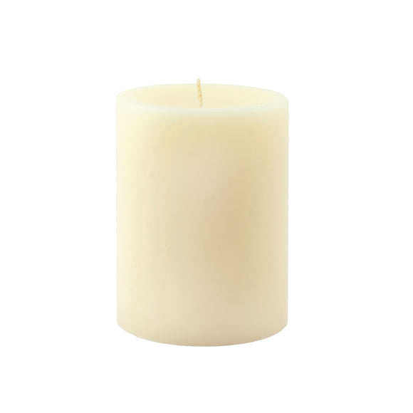 Unfragranced Pillars - 3x4 - Ivory