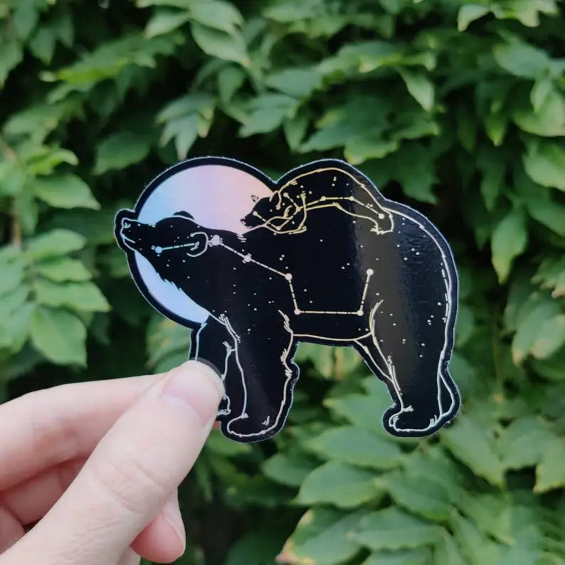 Ursa Major Large Holographic Vinyl Sticker