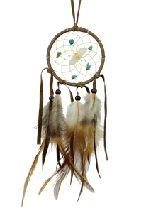 VS11BRN - 2.5" Vision Seeker Dream Catcher - Brown