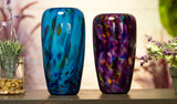 Round Fused Glass Vase