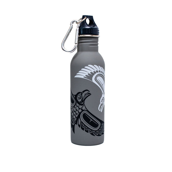 Raven by Paul Windsor | Stainless Steel Water Bottle