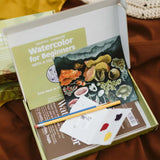 Beginner's Watercolor - Art Kit with Video Lesson