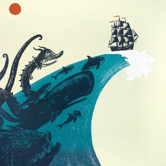 Wave Screen Print - Factory 43