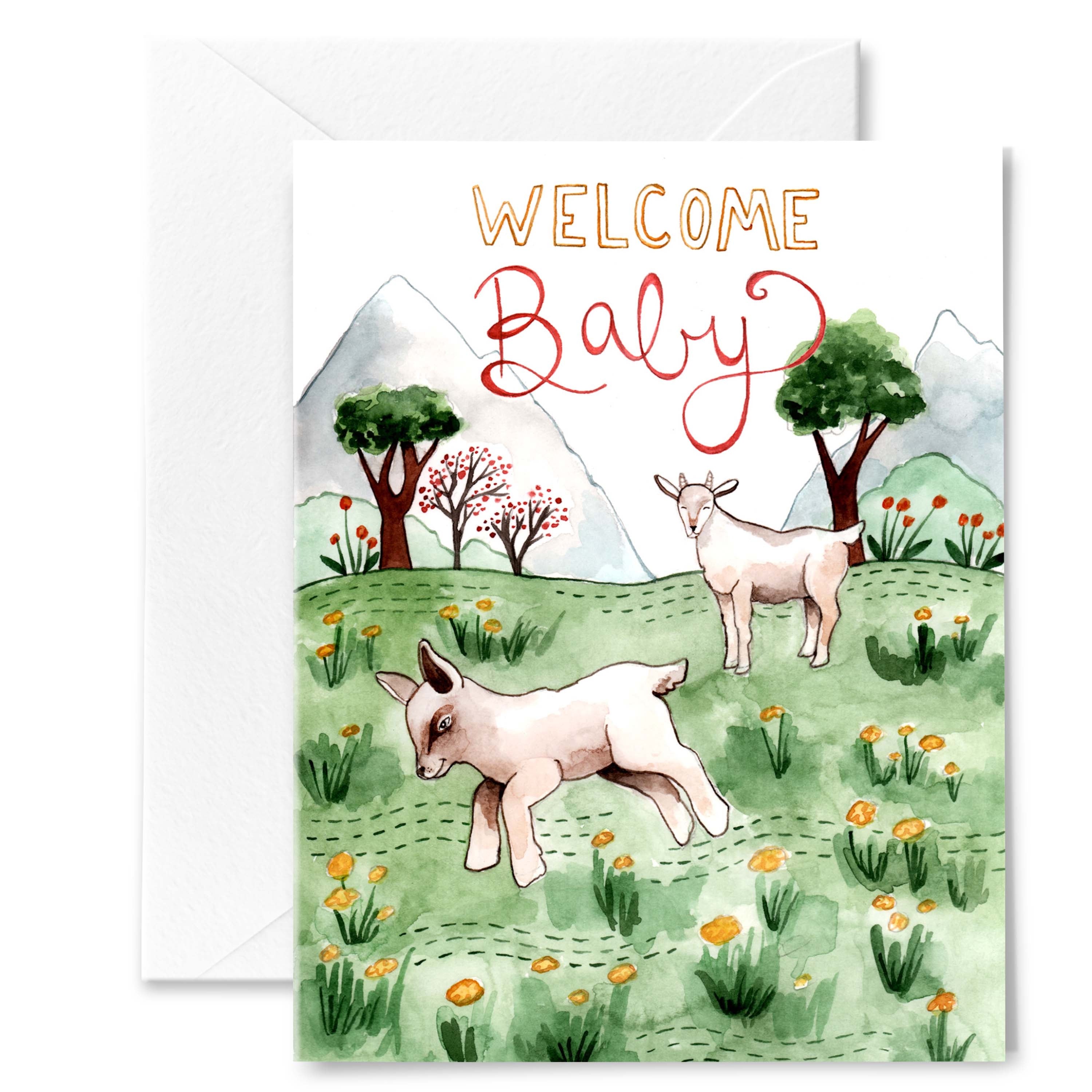 Welcome Baby Greeting Card