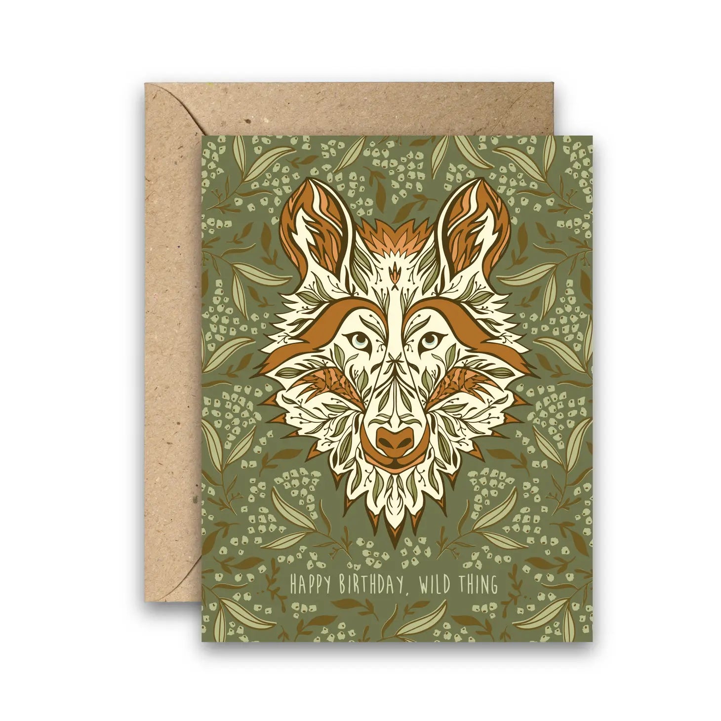 Wild Birthday Greeting Card