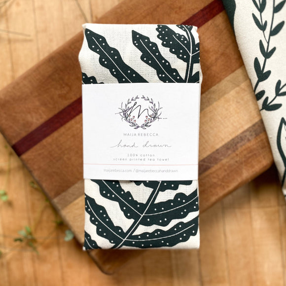 Wild Forage Tea Towel