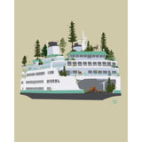 Wilderness Ferry Giclee Print