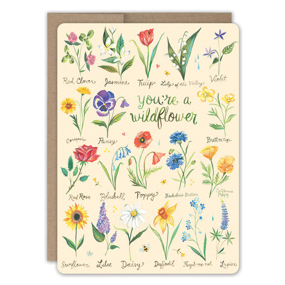 You're a Wildflower Card