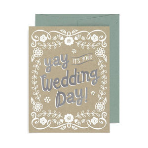 Yay It's Your Wedding Card | Greeting Cards