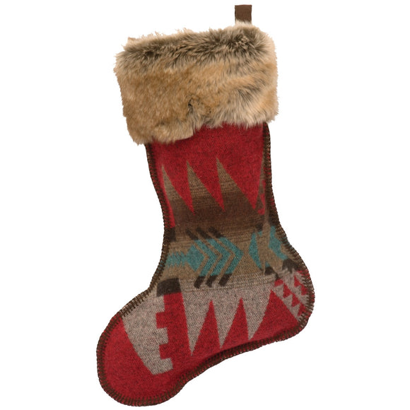 Yellowstone Christmas Stocking by Wooded River