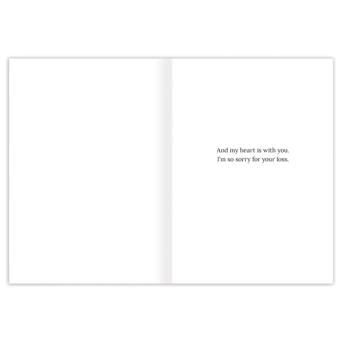 You Are Loved Sympathy Card