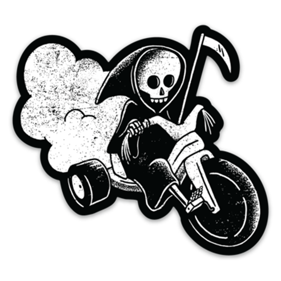 Death Wheel Sticker