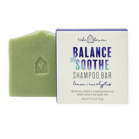 Balance and Soothe Shampoo Bar | Lemon, Eucalyptus