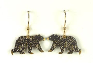 Black Bear with Pattern