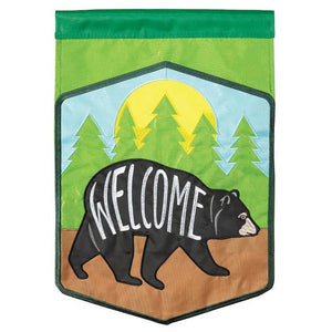Welcome Black Bear Flag (29"x42")