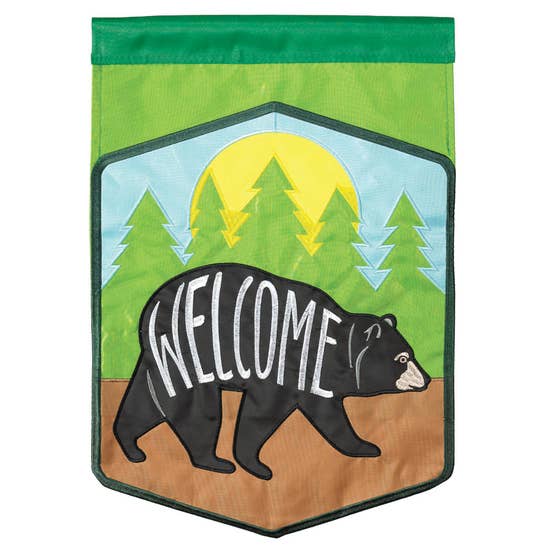 Welcome Black Bear Flag (29