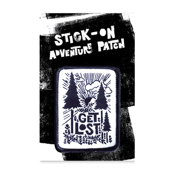 Get Lost Woven Patch