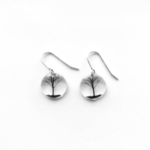 Round City Tree Earrings