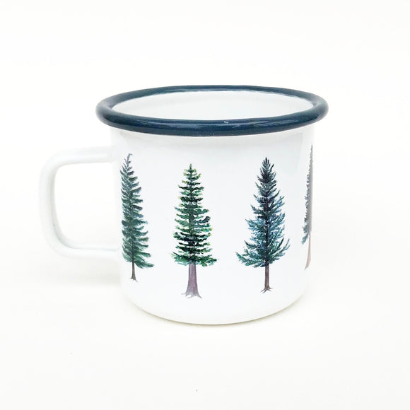Evergreens Camper Mug