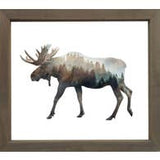 Forest Moose Art
