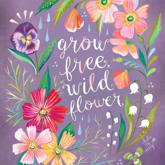 Grow Free Wild Flower Card (Set of 10)