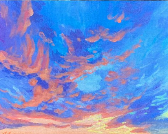 Red Sunset | Claudine Carmel