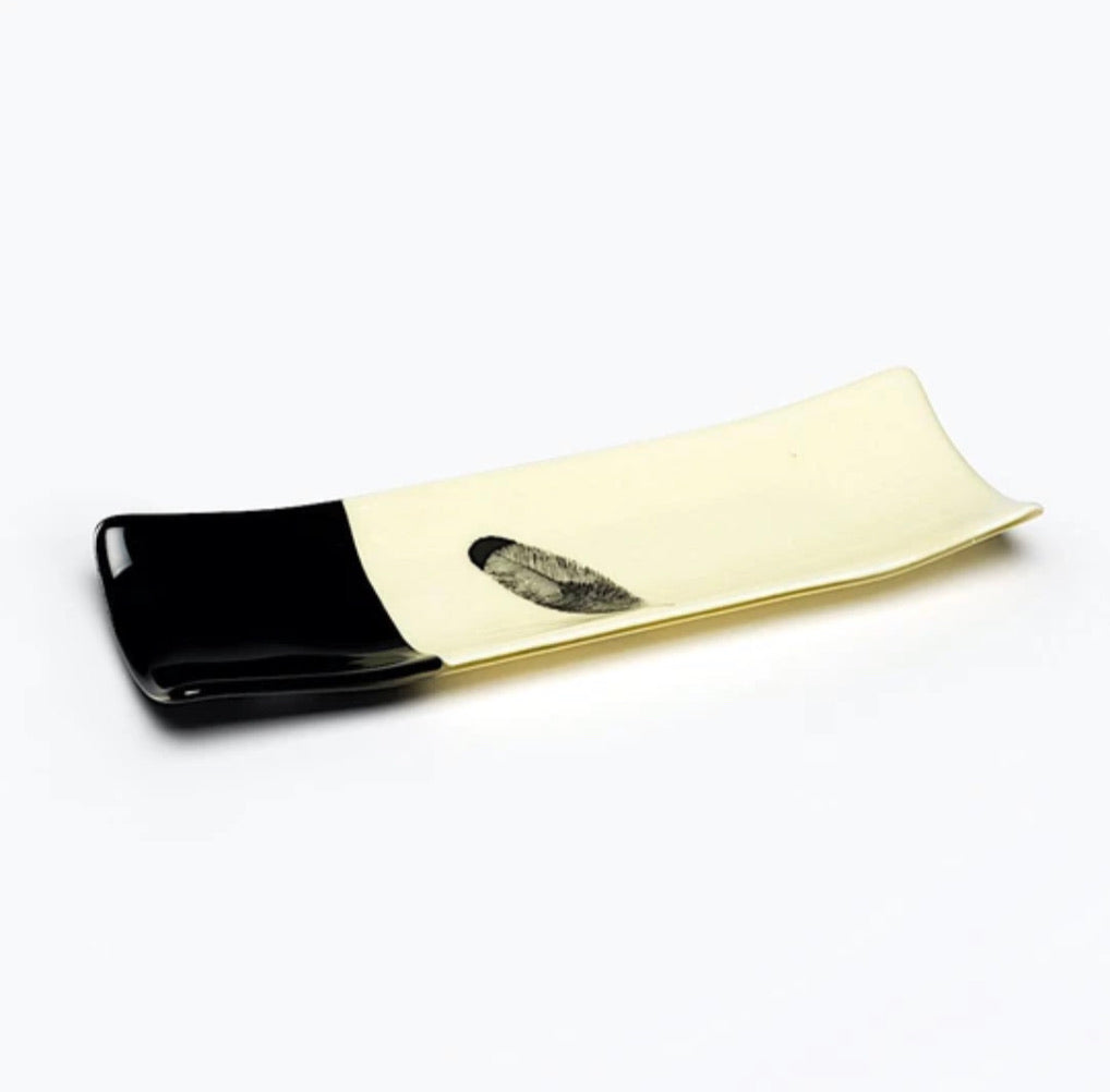 Feathers Bread Serving Platter