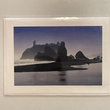 Ruby Beach Blues - Blank Card