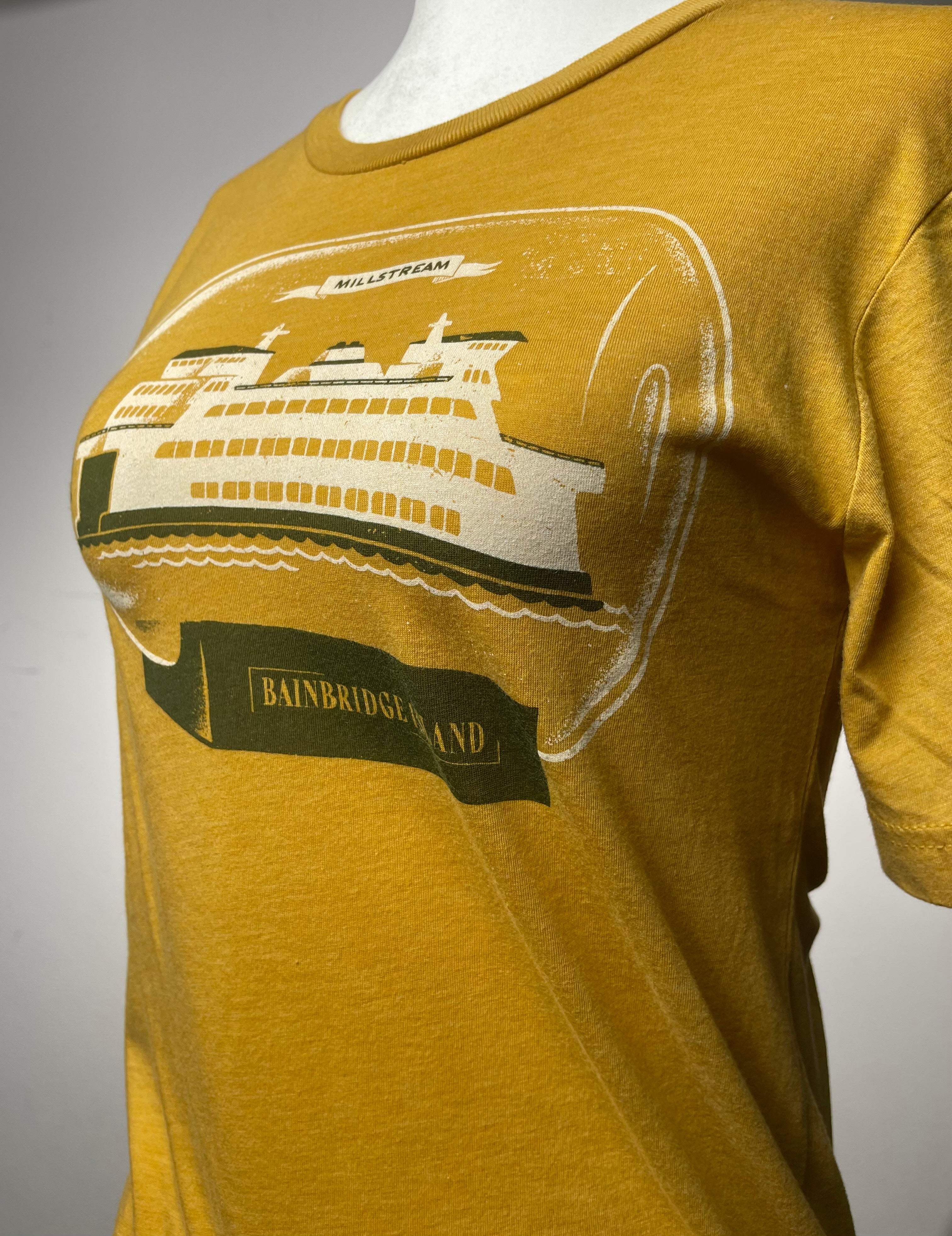 Mustard | Ferry In A Bottle Short Sleeve Shirt