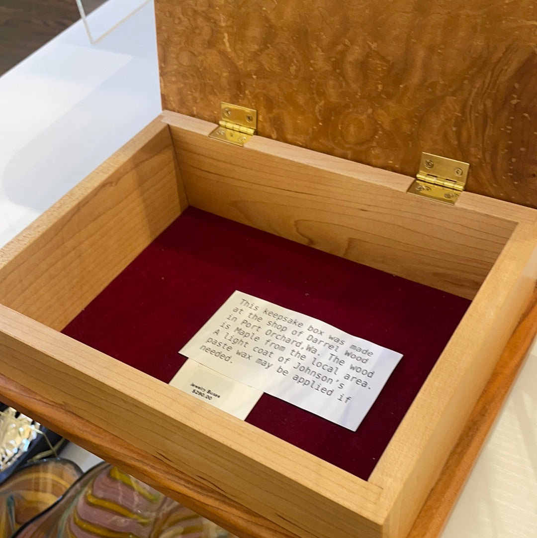 Maple Jewelry Box #1