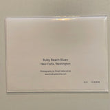 Ruby Beach Blues - Blank Card