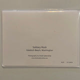 Solitary Rock - Blank Card