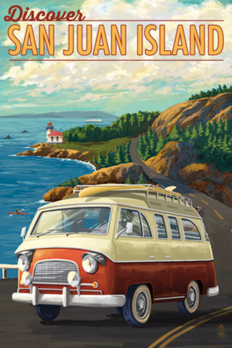 San Juan Island, Washington - LP Camper Van