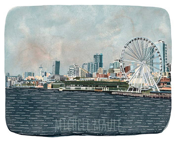 Seattle Ferris Wheel Print