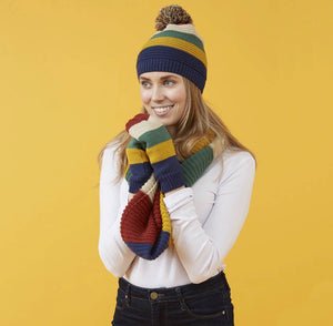 Stripe Infinity Scarf | Bold