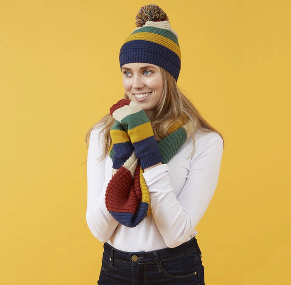 Stripe Infinity Scarf | Bold