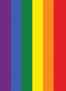 Rainbow Pride Garden Flag (12.5” x 18”)