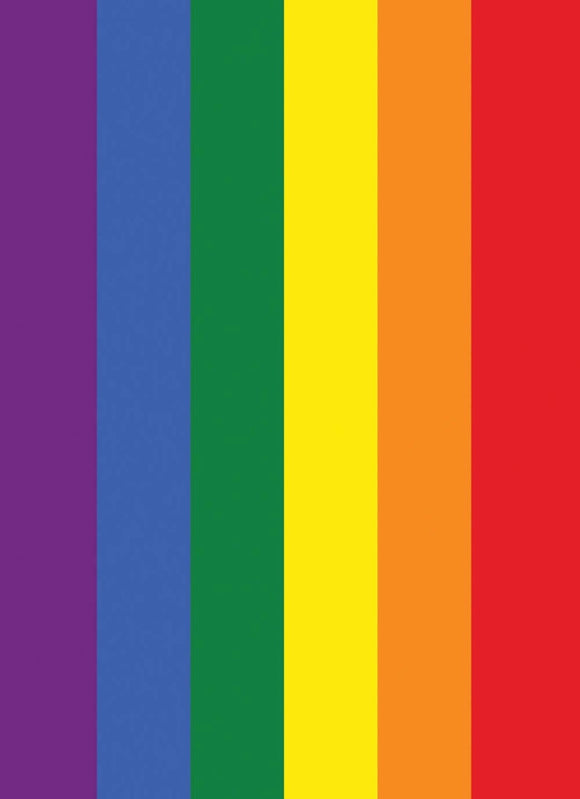 Rainbow Pride Garden Flag (12.5” x 18”)