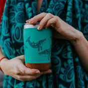 Cork Base Travel Mugs | Humpback Whale