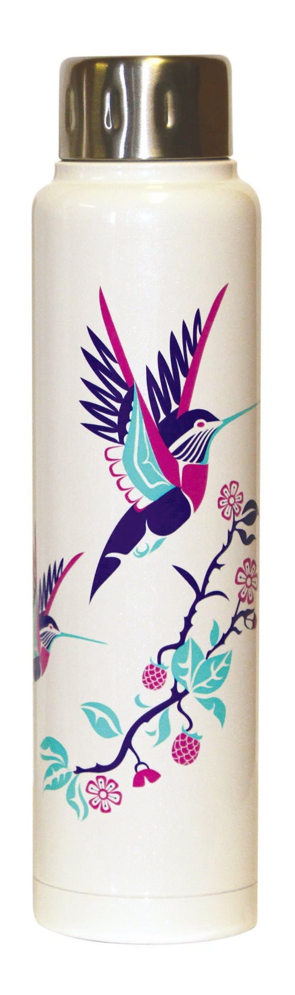 Insulated Totem Bottle - Hummingbird by Karen Francis
