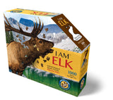 I Am Elk 1000 Piece Puzzle by Madd Capp