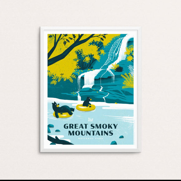 Great Smoky Mountains National Park Screen Print