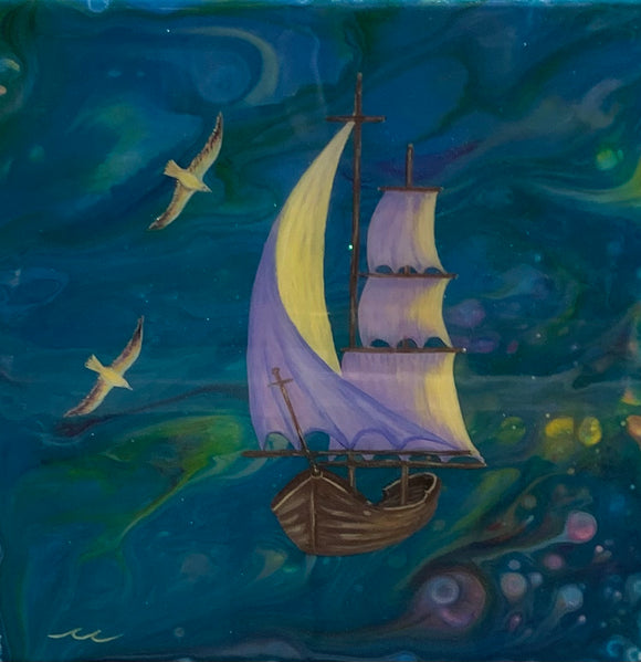 Nautical Whimsy II | Claudine Carmel